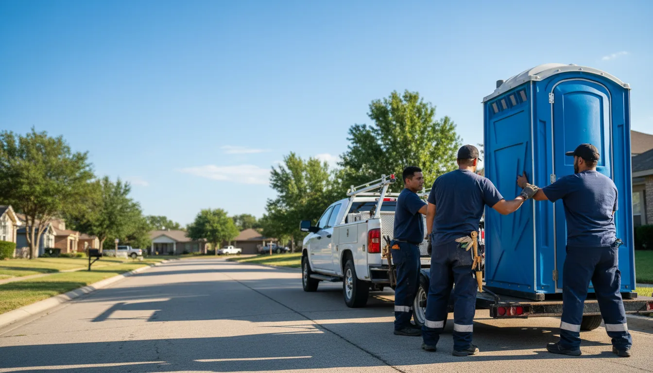 Portable Toilet Rental in Rockwall, TX near me